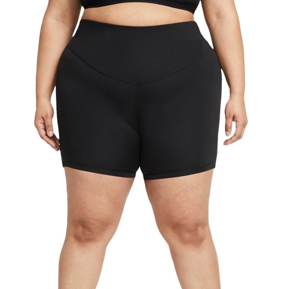 Nike Womens One Rainbow Ladder Bike Shorts